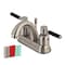 Kingston Brass KB8618DKL 4" Centerset Bathroom Faucet, Brushed Nickel KB8618DKL - alternate 1